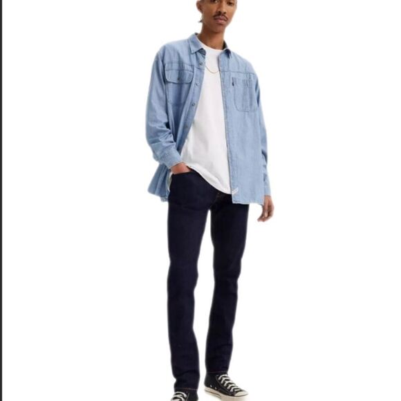 Levi’s 512 blue denim jeans, 32x34 - Picture 1 of 9